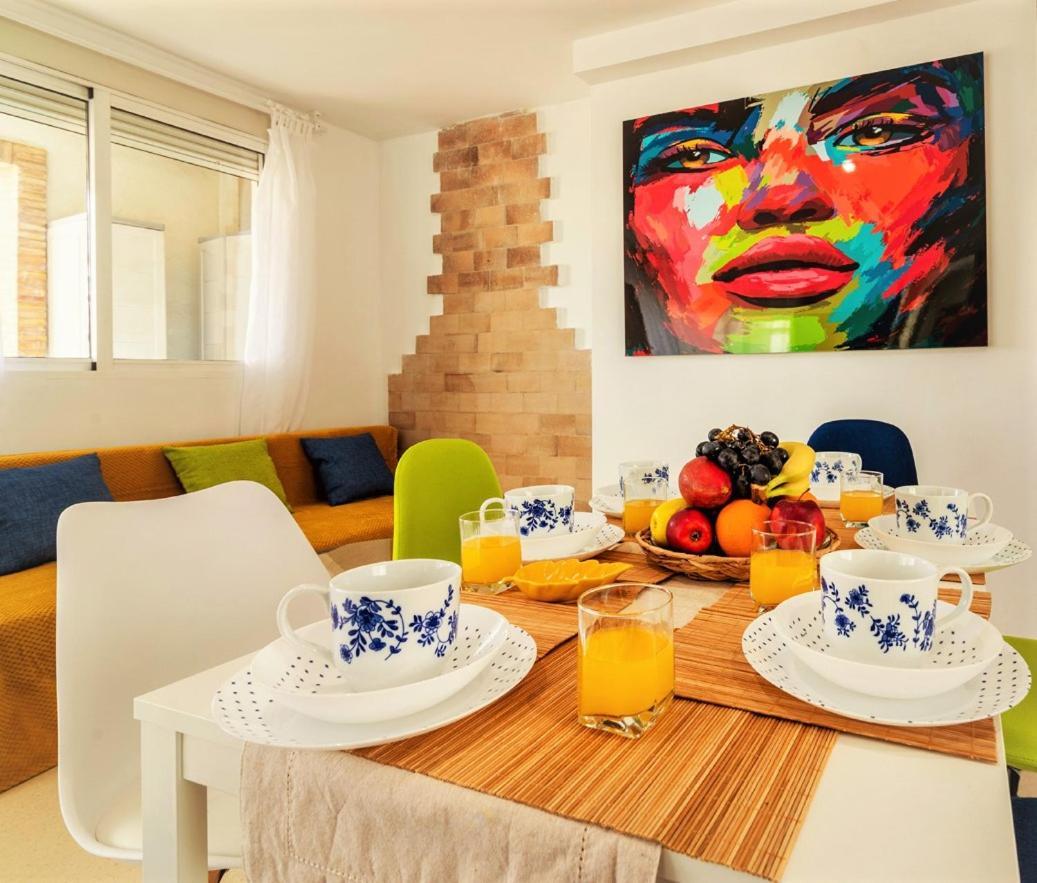 Penthouse Duplex In A 4 Floors Spanish House -8 Min To Center By Metro Valencia Eksteriør billede
