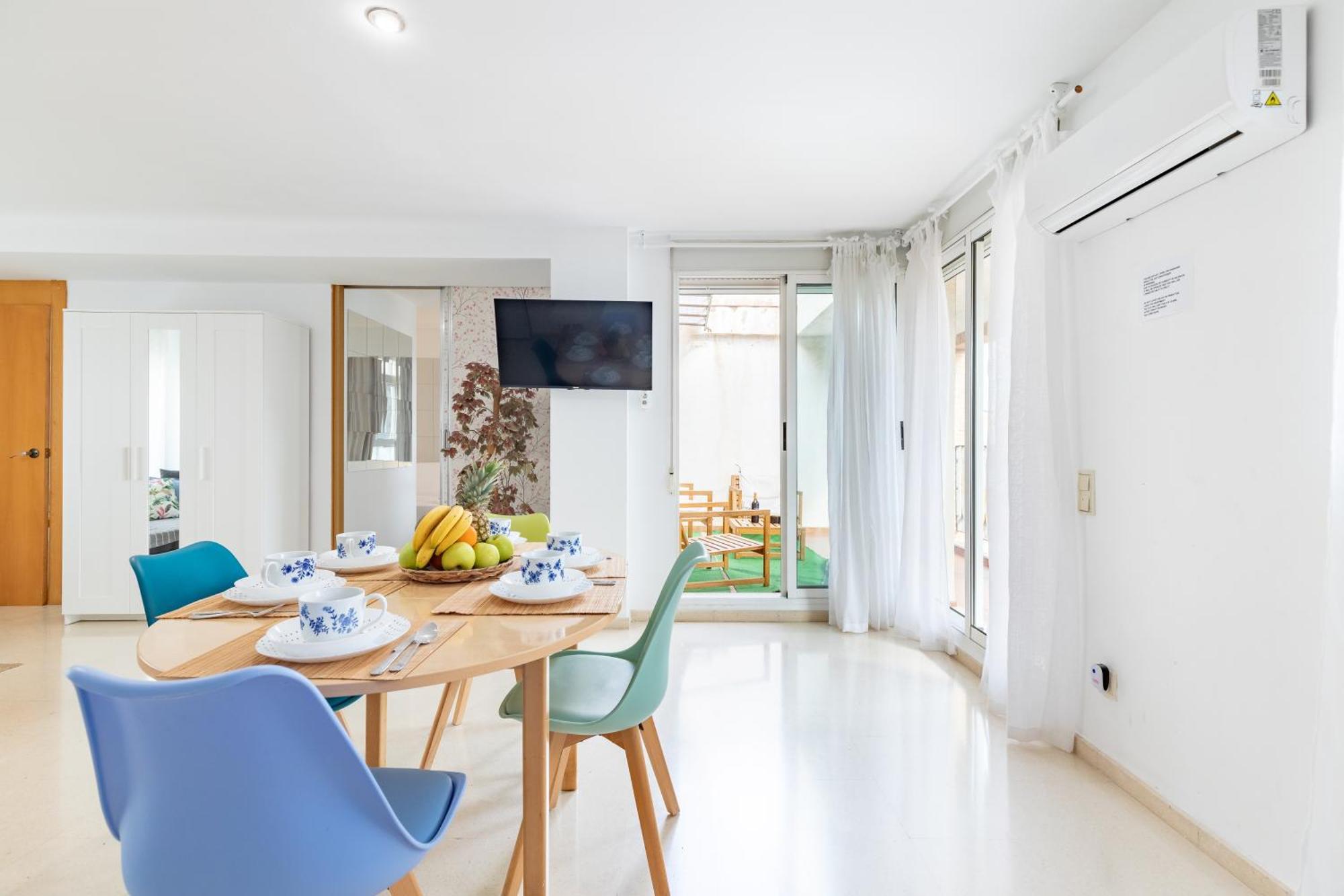 Penthouse Duplex In A 4 Floors Spanish House -8 Min To Center By Metro Valencia Eksteriør billede